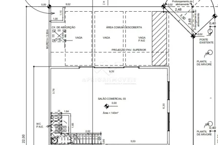 Ponto Comercial para alugar, 150m² no Vila Alpina, Santo André
