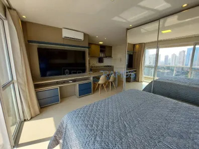 Apartamento com 1 Quarto para alugar, 36m² no Setor Bueno, Goiânia