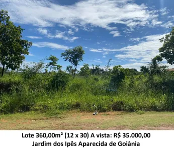 Lote/Terreno à venda, 360m² no Jardim Ipê, Aparecida de Goiânia