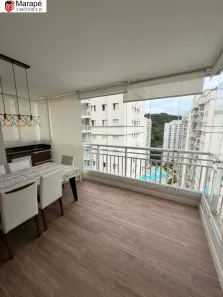 Apartamento com 3 Quartos para alugar, 150m² no Marapé, Santos