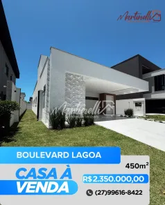 Casa de Condomínio com 3 Quartos à venda, 220m² no Boulevard Lagoa, Serra