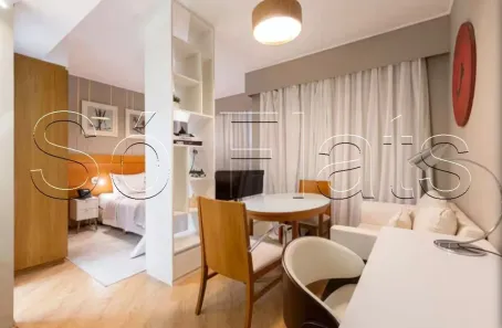 Flat com 1 Quarto à venda, 26m² no Indianópolis, São Paulo