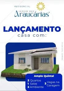 Casa com 2 Quartos à venda, 44m² no Jardim Vida Nova Araras, Araras