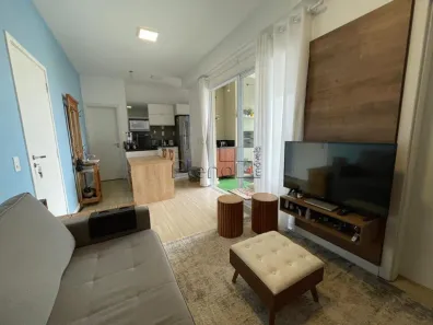 Apartamento com 1 Quarto à venda, 55m² no Vila Homero, Indaiatuba