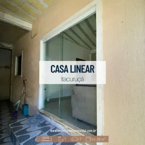 Casa com 3 Quartos à venda, 53m² no Itacurussá, Mangaratiba