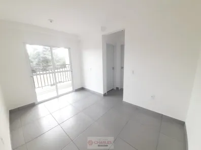 Apartamento com 2 Quartos para alugar, 48m² no Loteamento INOCOOP, Mogi Mirim