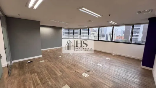 Sala Comercial para alugar, 158m² no Cidade Monções, São Paulo