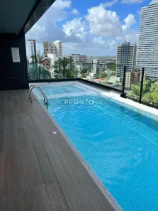 Apartamento com 1 Quarto para alugar, 21m² no Boa Vista, Recife