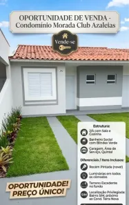 Casa de Condomínio com 2 Quartos à venda, 42m² no SIM, Feira de Santana