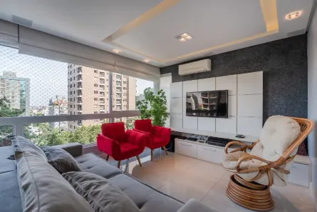 Apartamento com 3 Quartos para alugar, 112m² no Petrópolis, Porto Alegre