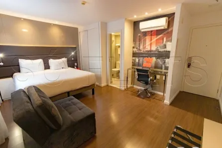 Flat com 1 Quarto para alugar, 26m² no Vila Olímpia, São Paulo