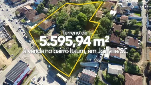 Lote/Terreno à venda, 5595m² no Jarivatuba, Joinville