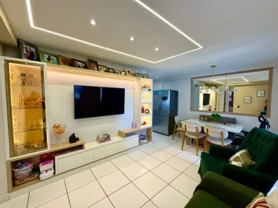 Apartamento com 3 Quartos à venda, 74m² no Nova Parnamirim, Parnamirim