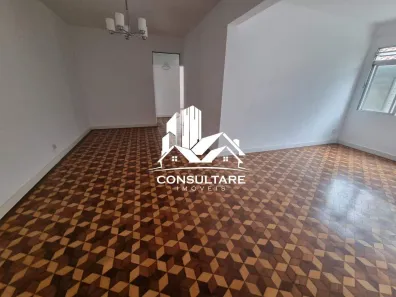 Apartamento com 3 Quartos para alugar, 131m² no Embaré, Santos