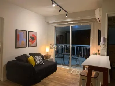 Flat com 1 Quarto para alugar, 50m² no Cidade Monções, São Paulo