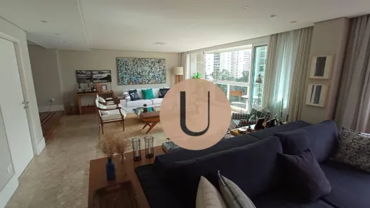 Apartamento com 3 Quartos para alugar, 203m² no Campo Belo, São Paulo
