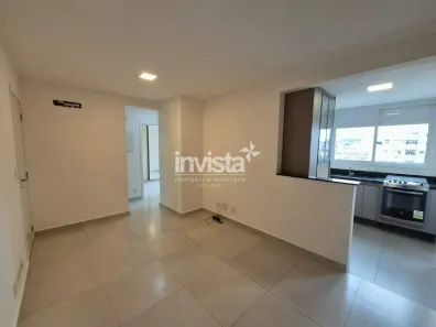 Apartamento com 2 Quartos para alugar, 51m² no Marapé, Santos