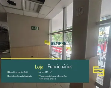 Ponto Comercial para alugar, 400m² no Funcionários, Belo Horizonte