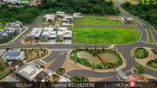 Lote/Terreno à venda, 362m² no Residencial Damha Belvedere, Presidente Prudente