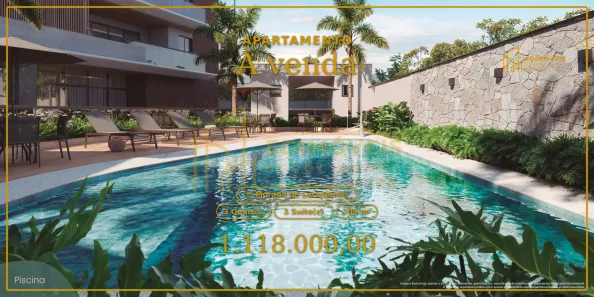 Apartamento com 3 Quartos à venda, 109m² no Morada de Laranjeiras, Serra