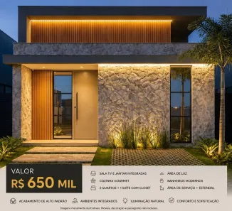 Casa de Condomínio com 3 Quartos à venda, 96m² no Vila Cabral, Campina Grande