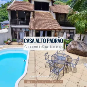 Casa de Condomínio com 5 Quartos à venda, 214m² no Itacurussá, Mangaratiba