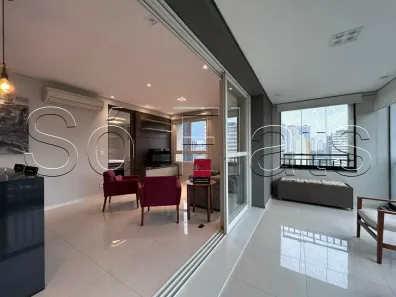 Flat com 1 Quarto à venda, 65m² no Cidade Monções, São Paulo