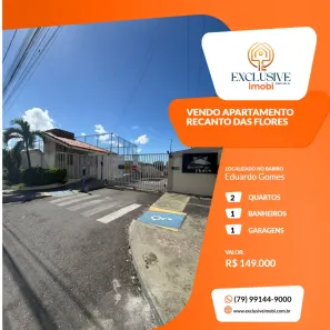 Apartamento com 2 Quartos à venda, 57m² no Madre Paulina, São Cristóvão