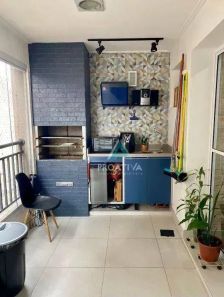 Apartamento com 3 Quartos à venda, 97m² no Vila Scarpelli, Santo André