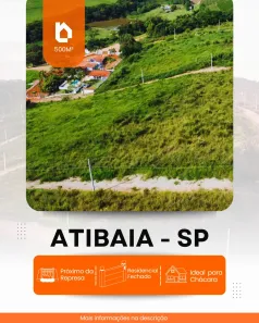 Lote/Terreno à venda, 500m² no Parque da Represa, Atibaia