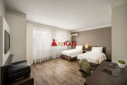 Flat com 1 Quarto à venda, 25m² no Chácara Santo Antônio (Zona Sul), São Paulo