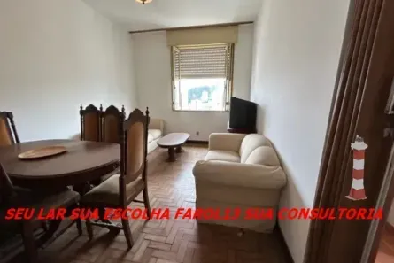 Apartamento com 1 Quarto à venda, 44m² no Centro, São Vicente