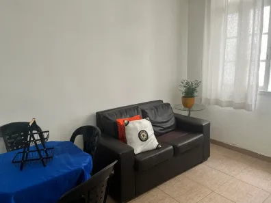 Apartamento com 1 Quarto para alugar, 40m² no Pitangueiras, Guarujá