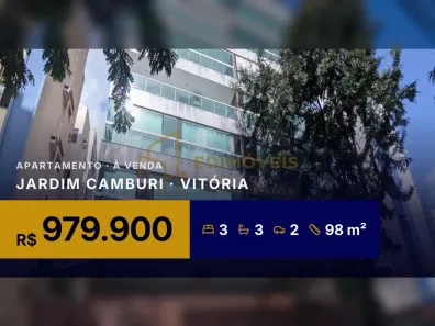Apartamento com 3 Quartos à venda, 98m² no Jardim Camburi, Vitória