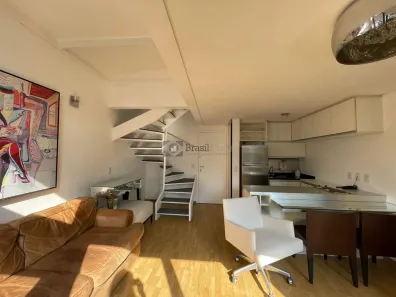Apartamento com 1 Quarto para alugar, 50m² no Vila Nova Conceição, São Paulo