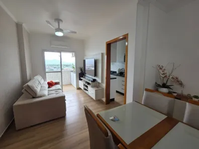 Apartamento com 2 Quartos para alugar, 60m² no Guilhermina, Praia Grande