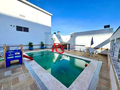 Cobertura com 4 Quartos para alugar, 746m² no Gonzaga, Santos