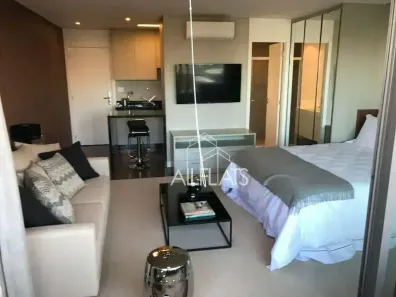 Apartamento com 1 Quarto para alugar, 42m² no Brooklin Paulista, São Paulo