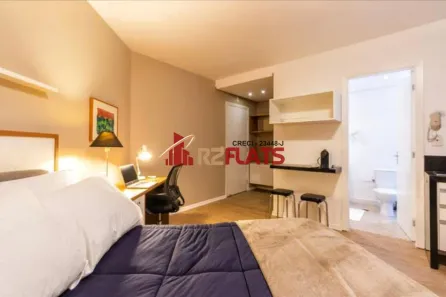Apartamento com 1 Quarto para alugar, 31m² no Vila Nova Conceição, São Paulo
