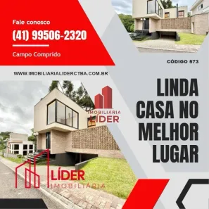 Casa de Condomínio com 3 Quartos à venda, 286m² no Campo Comprido, Curitiba
