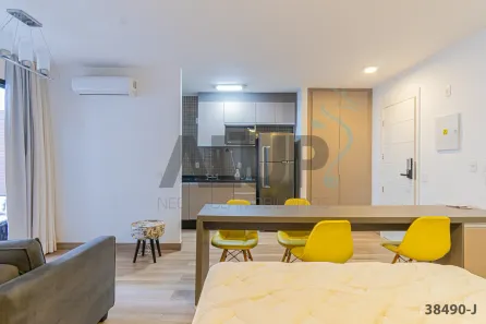 Apartamento com 1 Quarto à venda, 42m² no Cidade Monções, São Paulo
