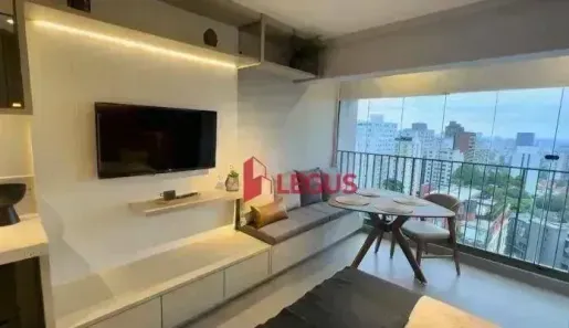 Apartamento com 1 Quarto para venda ou aluguel, 27m² no Cerqueira César, São Paulo