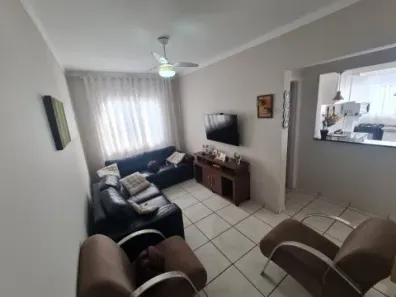 Apartamento com 1 Quarto para alugar, 42m² no Guilhermina, Praia Grande
