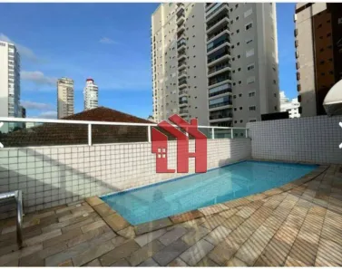 Apartamento com 3 Quartos para alugar, 190m² no Gonzaga, Santos
