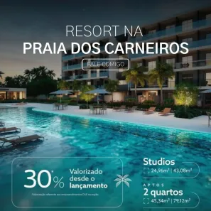 Apartamento com 1 Quarto à venda, 25m² no Tamandaré, Tamandaré