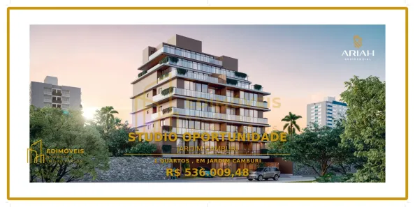 Apartamento com 1 Quarto à venda, 38m² no Jardim Camburi, Vitória