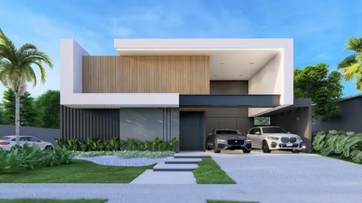 Casa de Condomínio com 5 Quartos à venda, 266m² no Terras Alpha Campo Grande, Campo Grande
