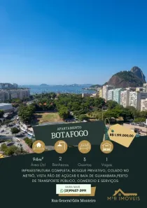 Apartamento com 3 Quartos à venda, 94m² no Botafogo, Rio de Janeiro