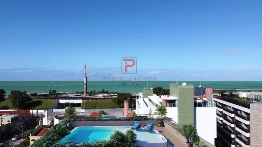 Flat com 1 Quarto à venda, 21m² no Tambaú, João Pessoa