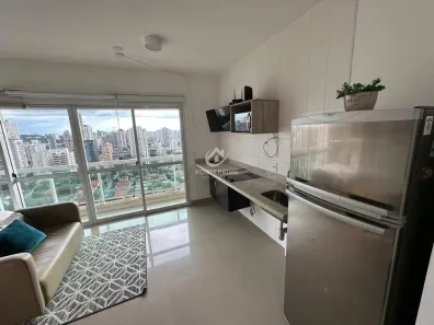 Apartamento com 1 Quarto para alugar, 32m² no Brooklin Paulista, São Paulo